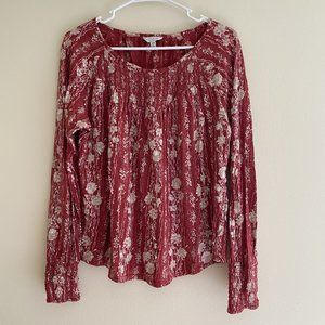 Lucky Brand Long-Sleeve Top